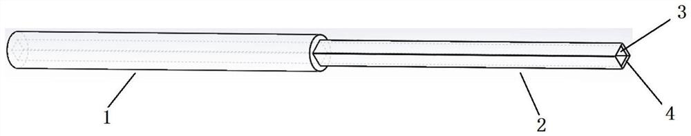 Intervertebral disc resection device