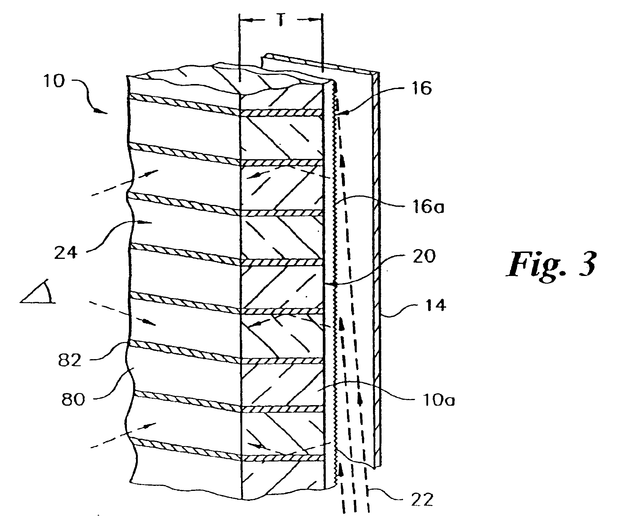 Ultrathin optical panel and a method of making an ultrathin optical panel