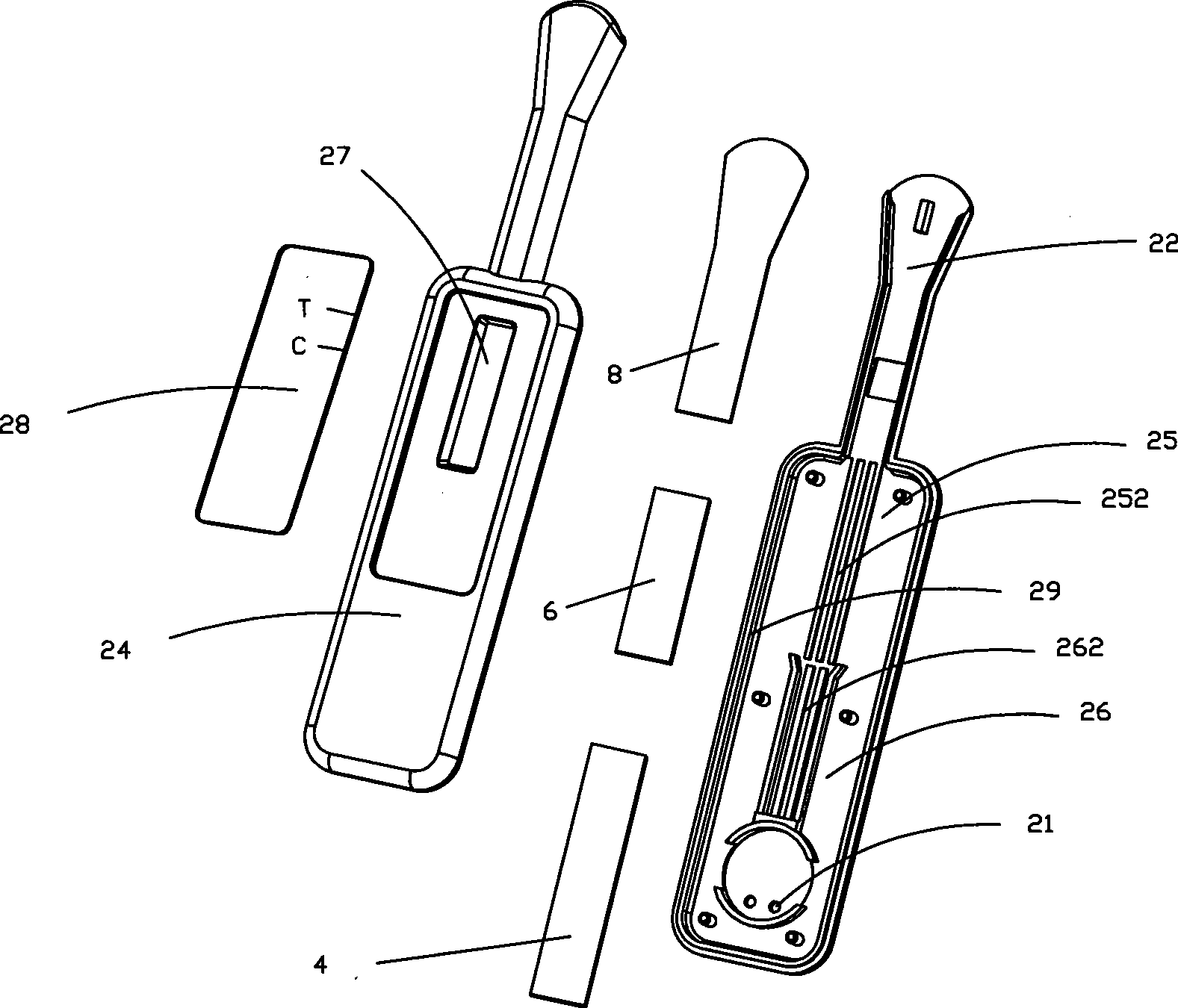 HIV-1/2 antibody saliva detector