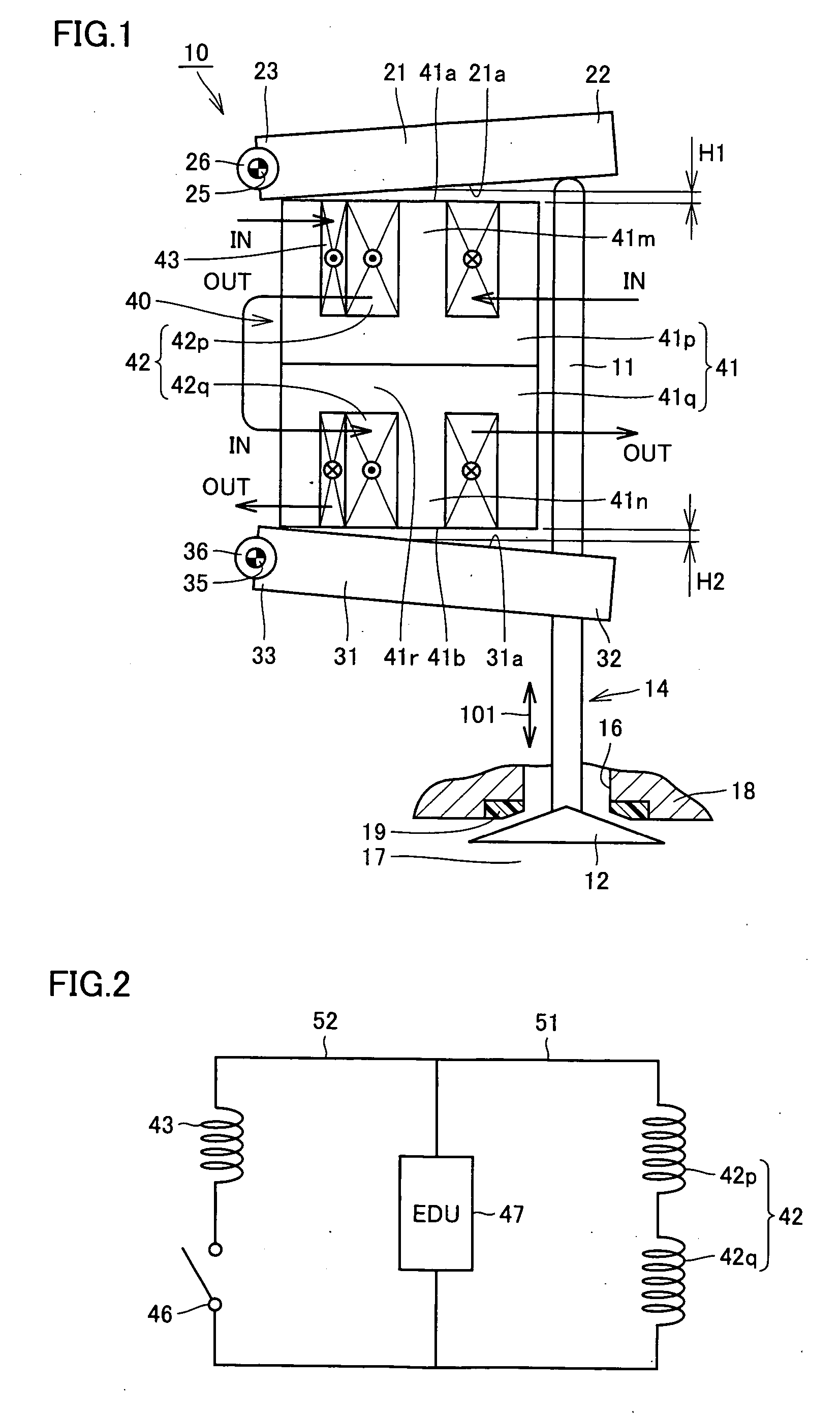 Electromagnetically driven valve