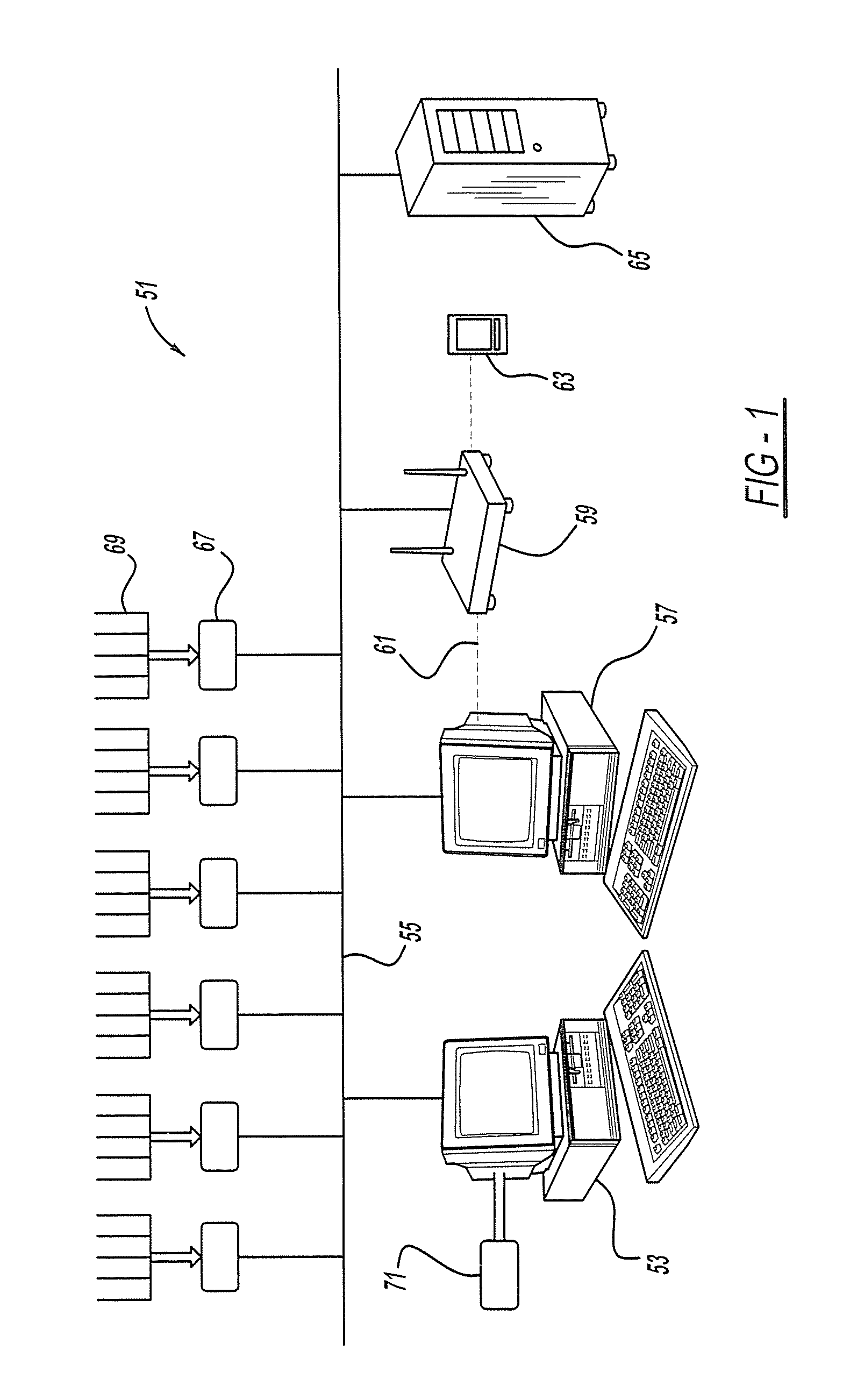 System for monitoring plant equipment