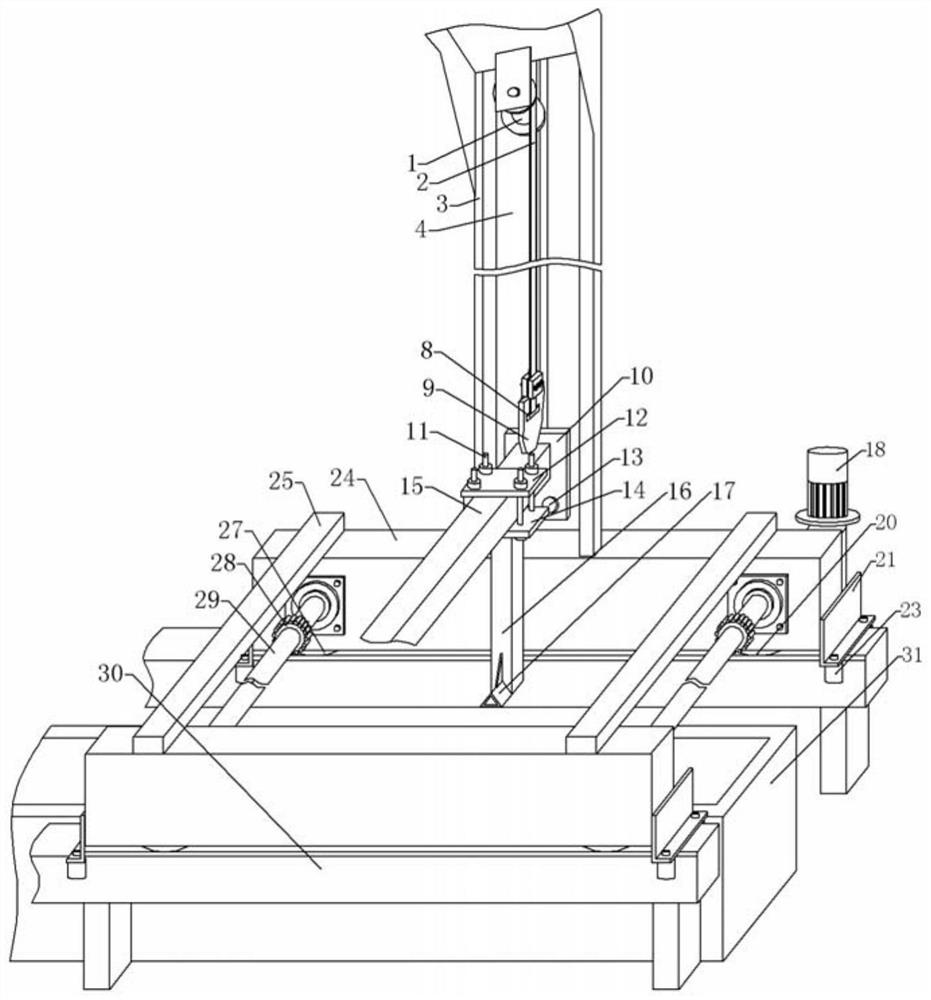 Automatic electroplating production process