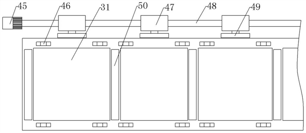 Automatic electroplating production process