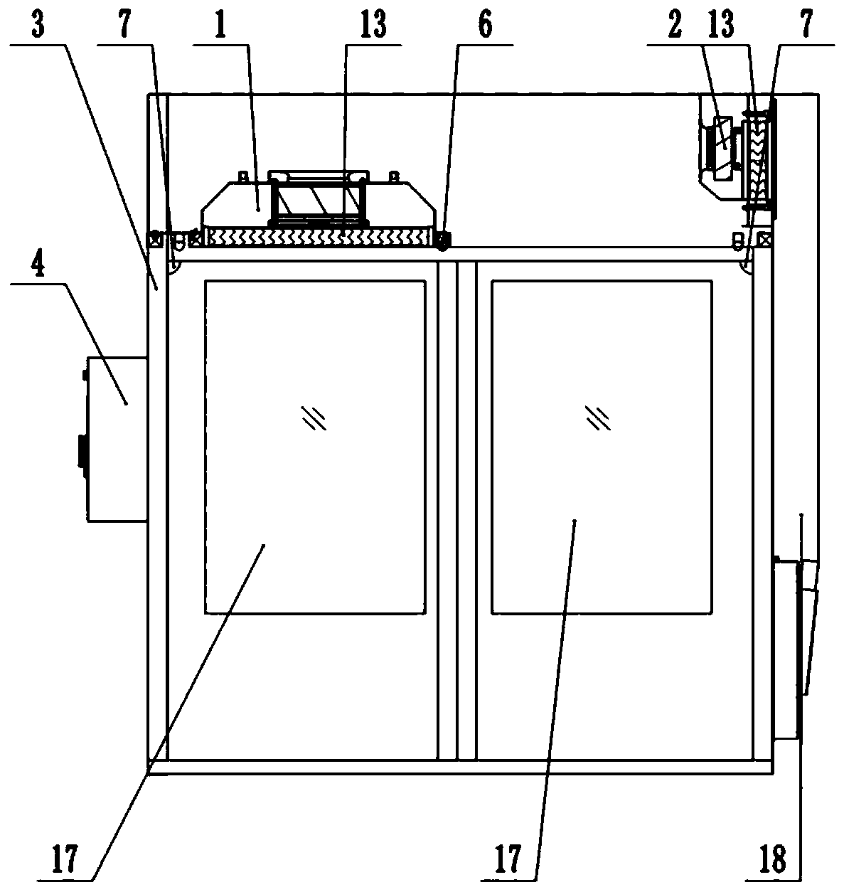 Intelligent biology purification and isolation shelter