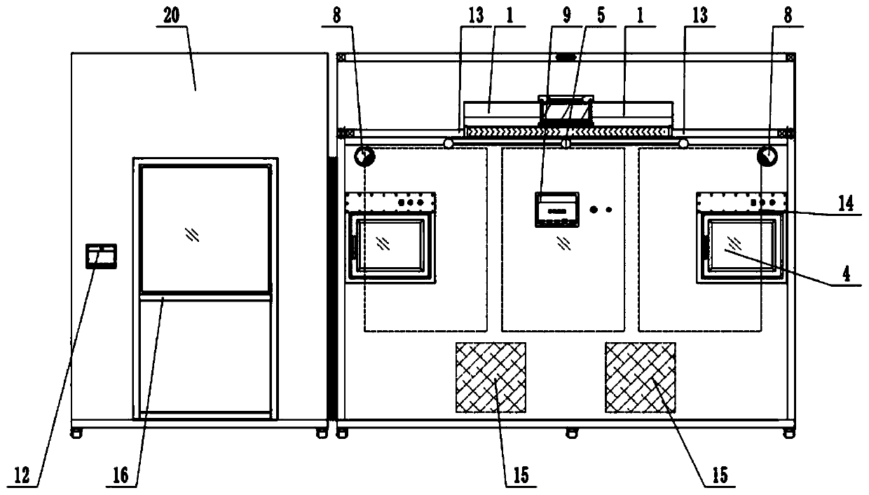 Intelligent biology purification and isolation shelter