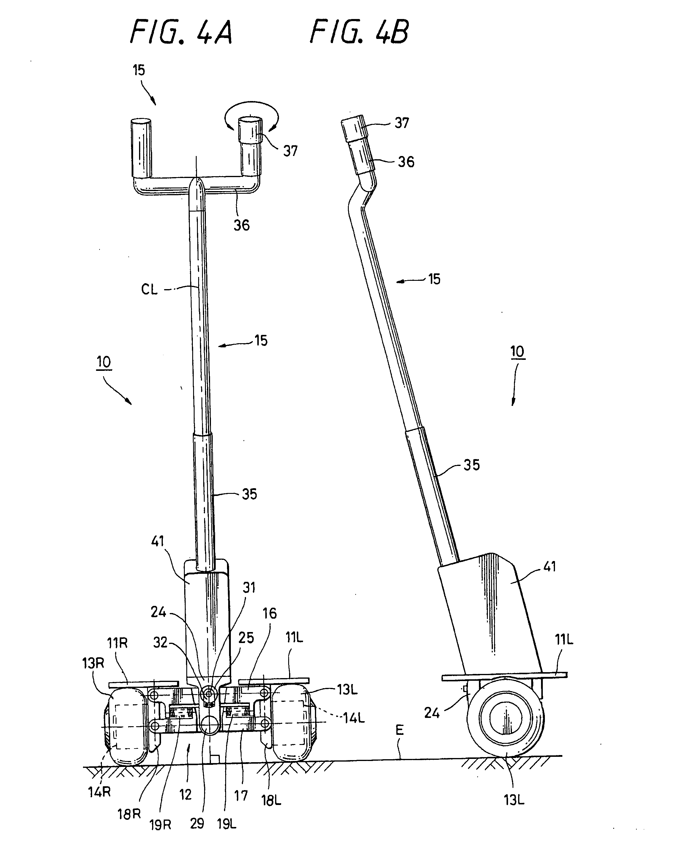 Coaxial two-wheel vehicle