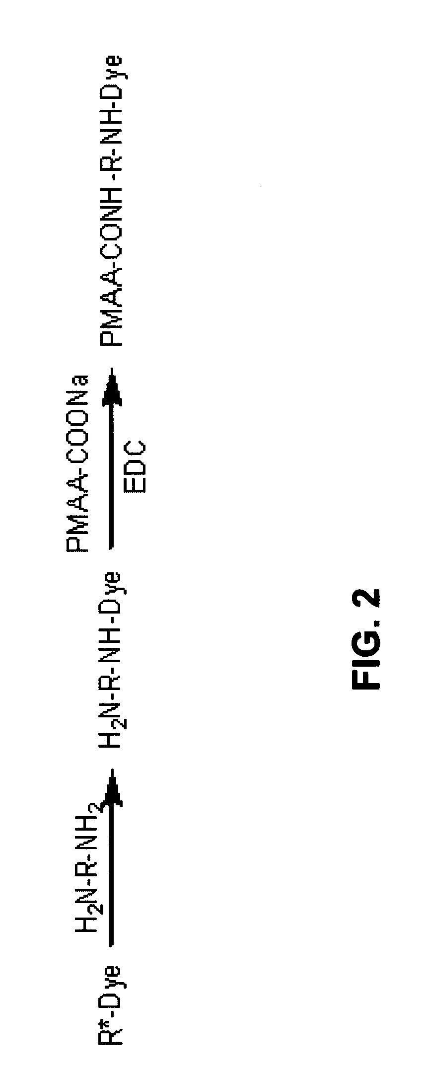 Color-Coded Polymeric Particles of Predetermined Size for Therapeutic and/or Diagnostic Applications and Related Methods