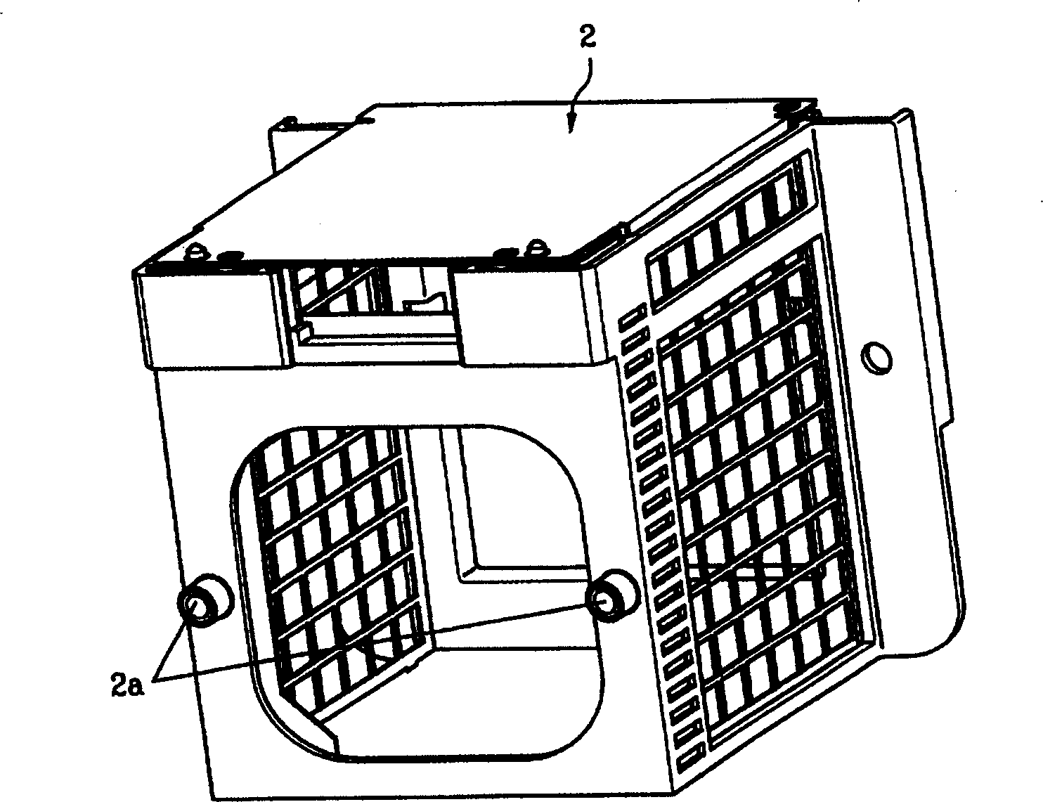 Light source assembling structure