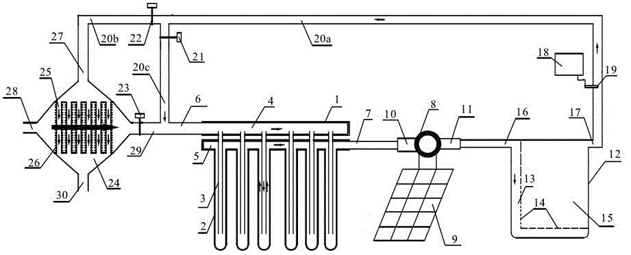 Novel solar drying system