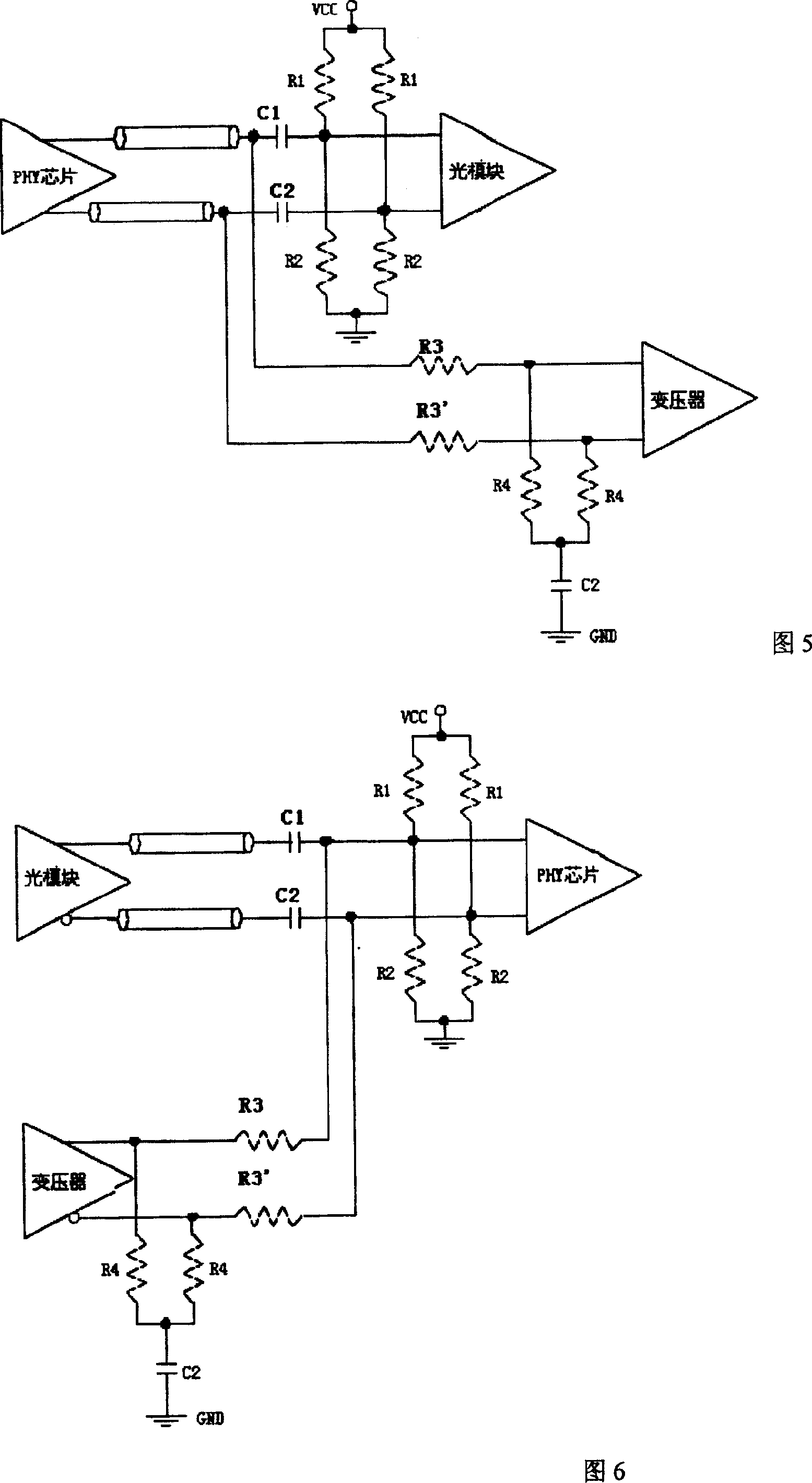 A differential interconnection circuit