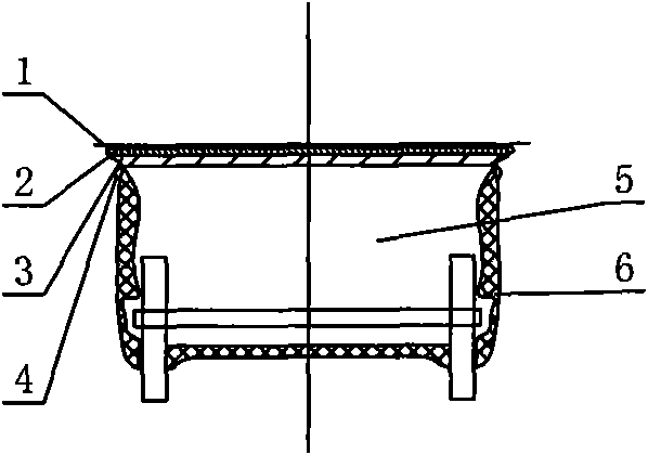 High-speed train abdomen rectifying device