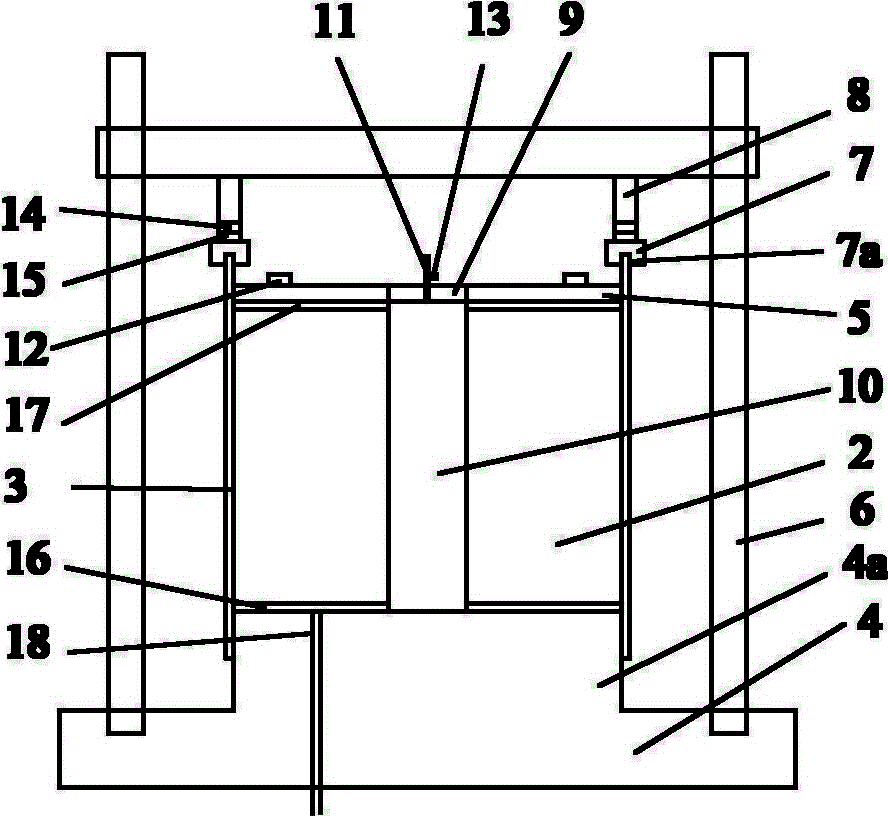 Test method and test device for studying steel-soil contact surface mechanical property