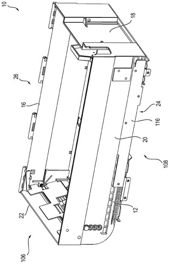 Cash box with two locking units