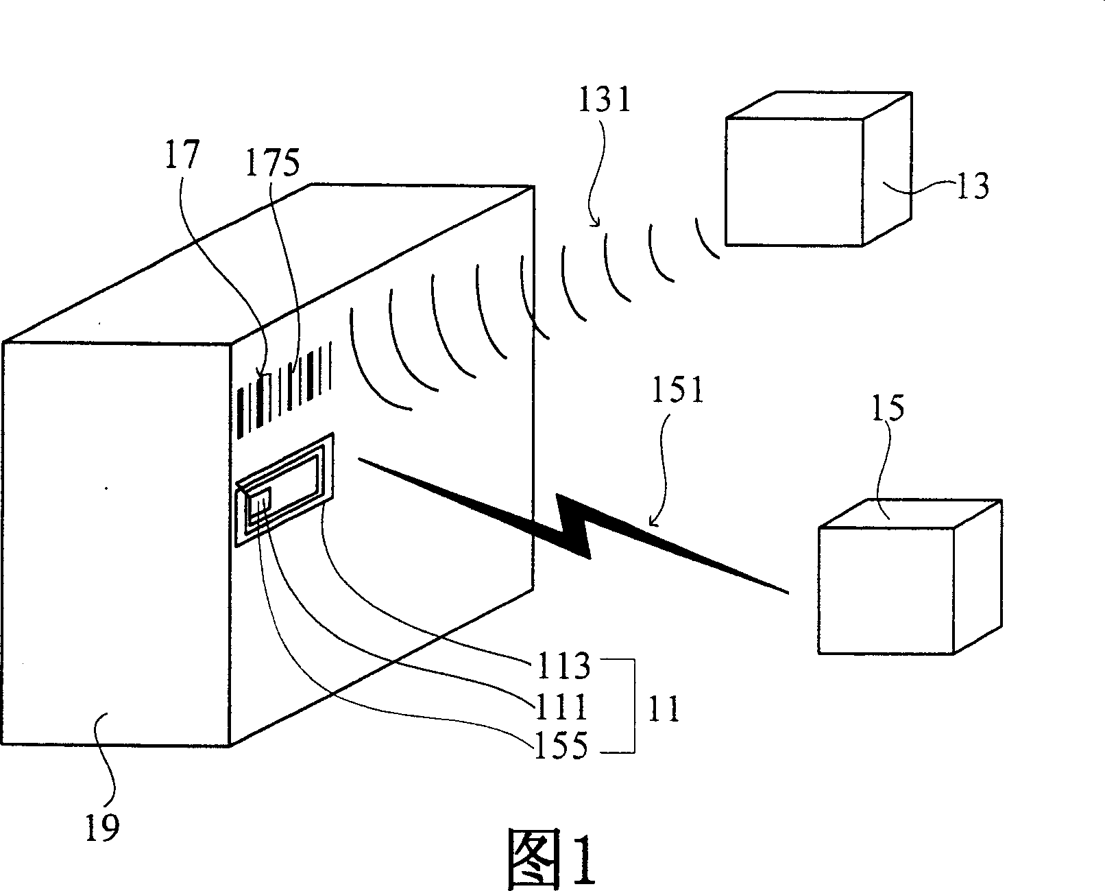 Readable rolling tag with double-real function