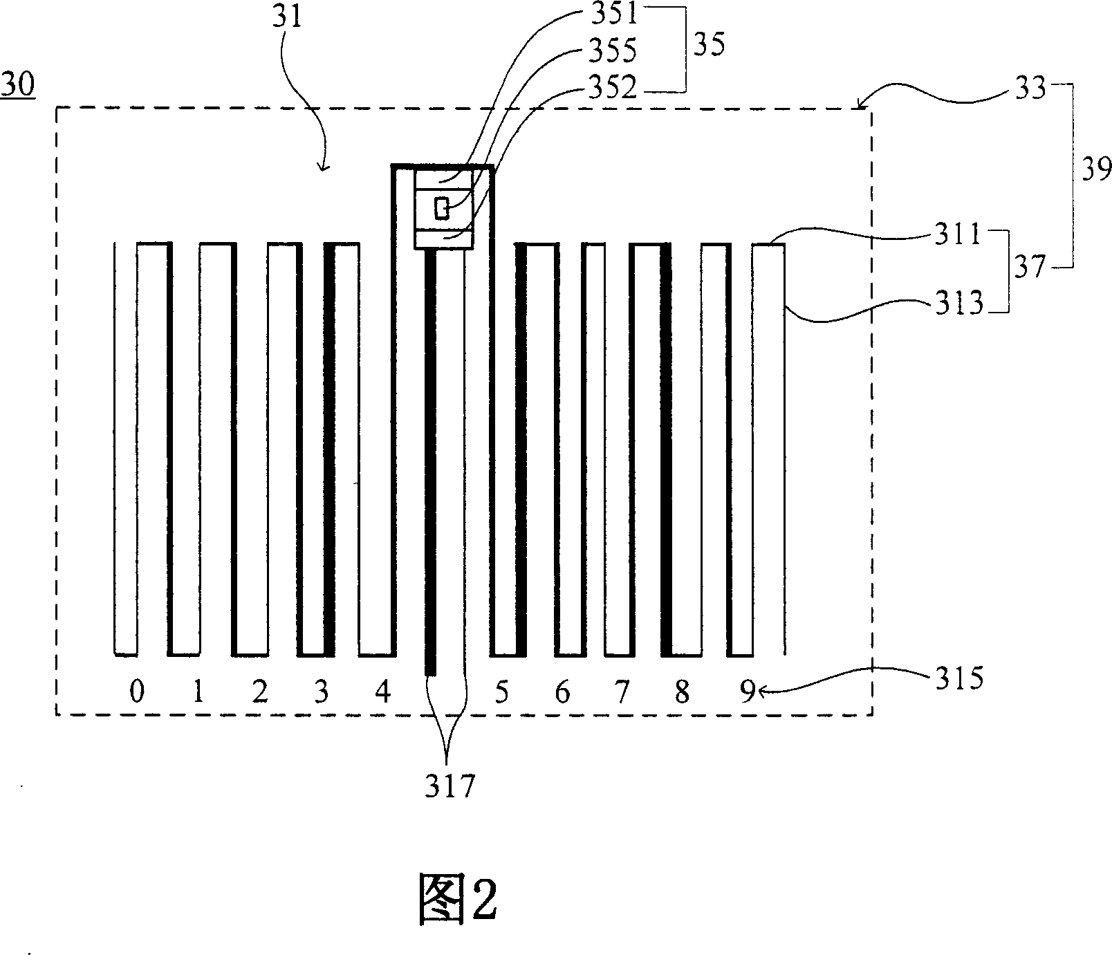 Readable rolling tag with double-real function