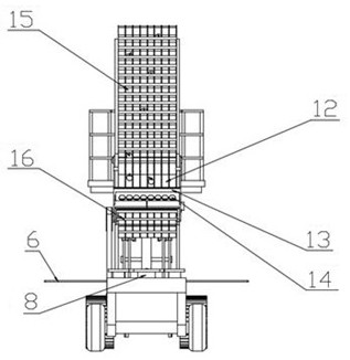 A new type of automatic orchard picking operation platform