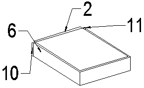 A glasses display stand for glass products