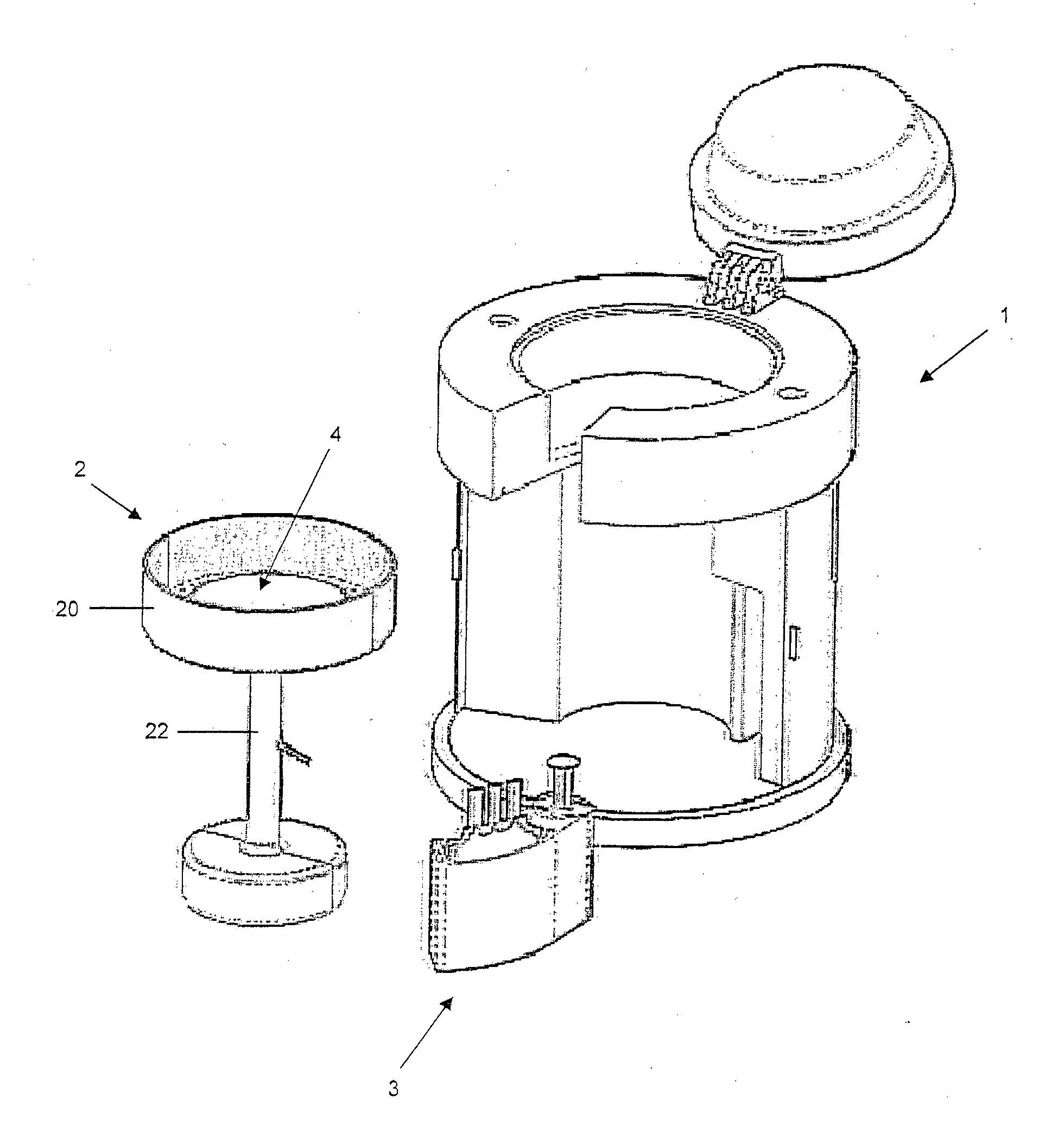 Placental blood extraction device