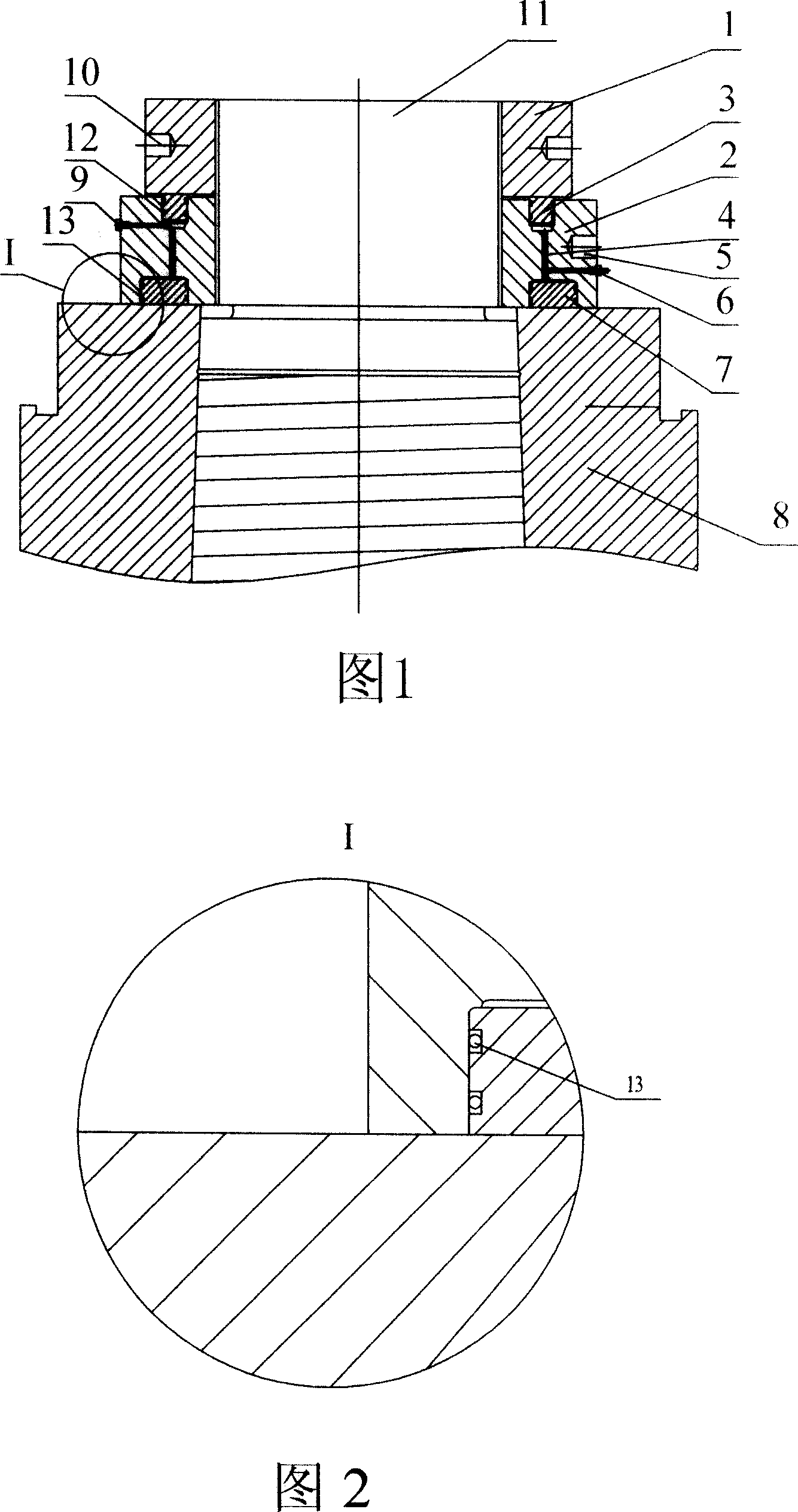 Force split hydraulic screw