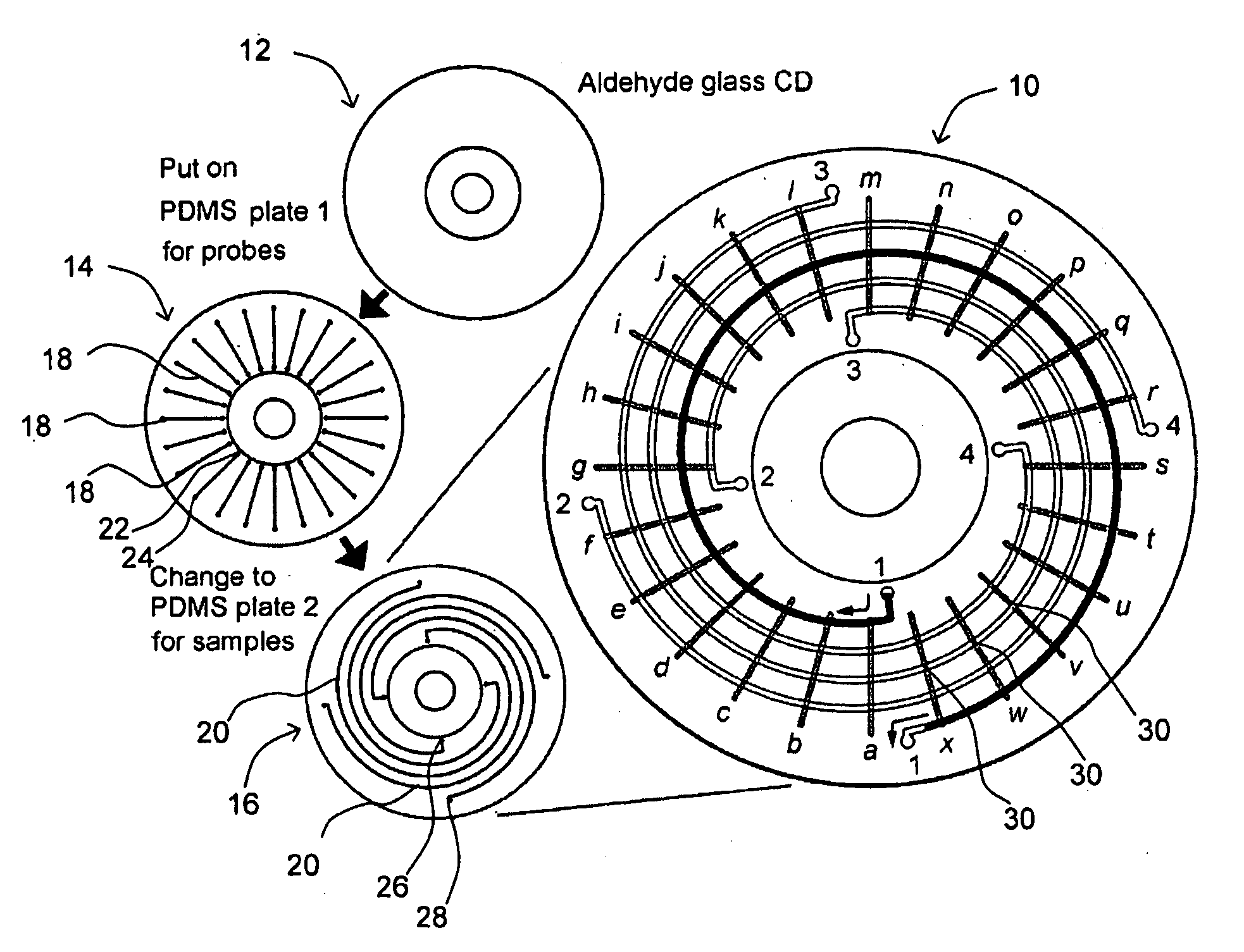 Microfluidic microarray assemblies and methods of manufacturing and using