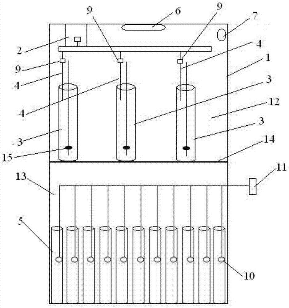 An indoor simulation device for the study of organophosphorus enzyme hydrolysis process in water environment