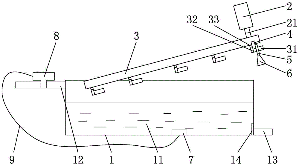 Poultry cleaning device with adjustable water flow rate