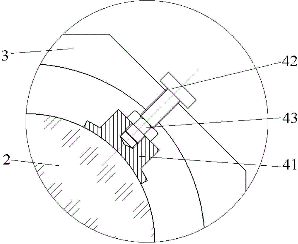 Mounting and adjusting device of extreme ultraviolet reflection lens