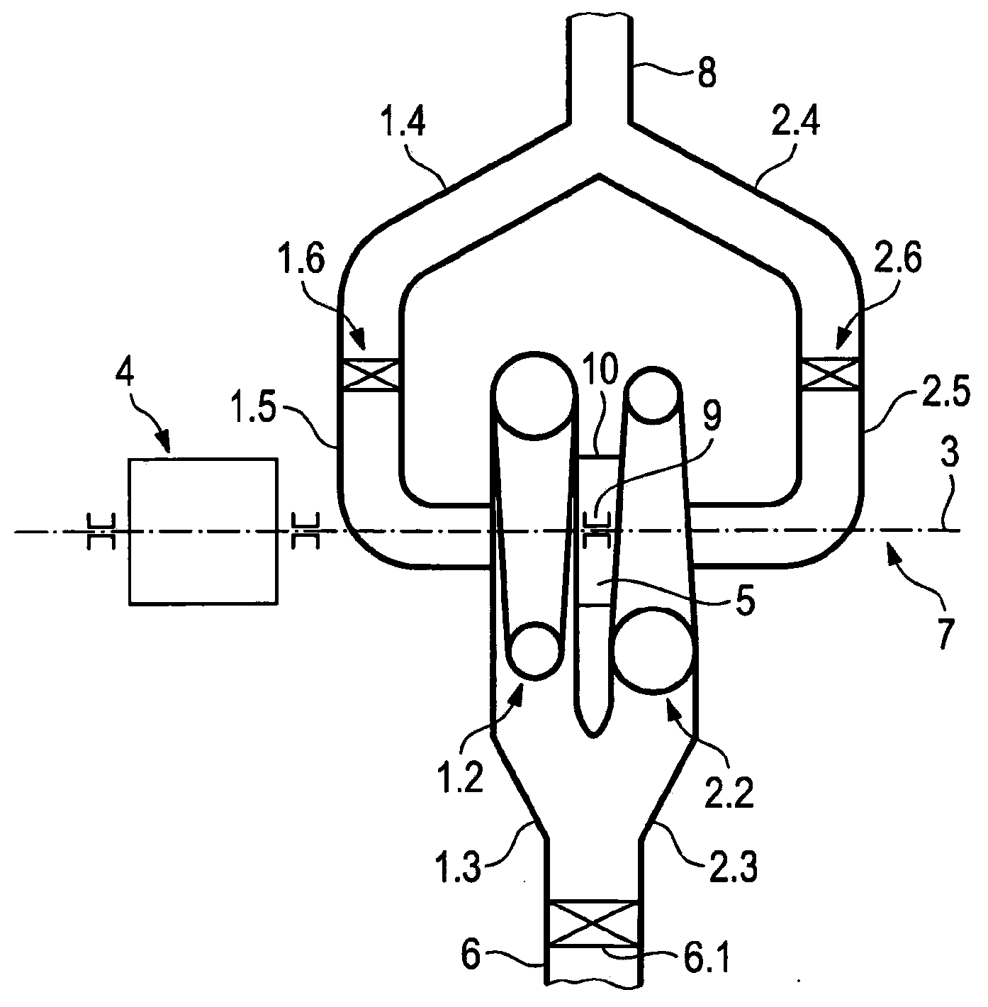 Pump/turbine system