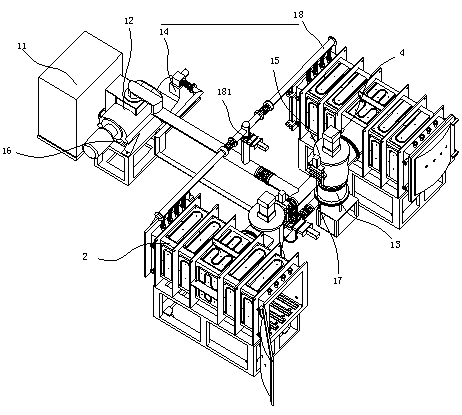 Vacuum coater for amorphous silicon solar sheets