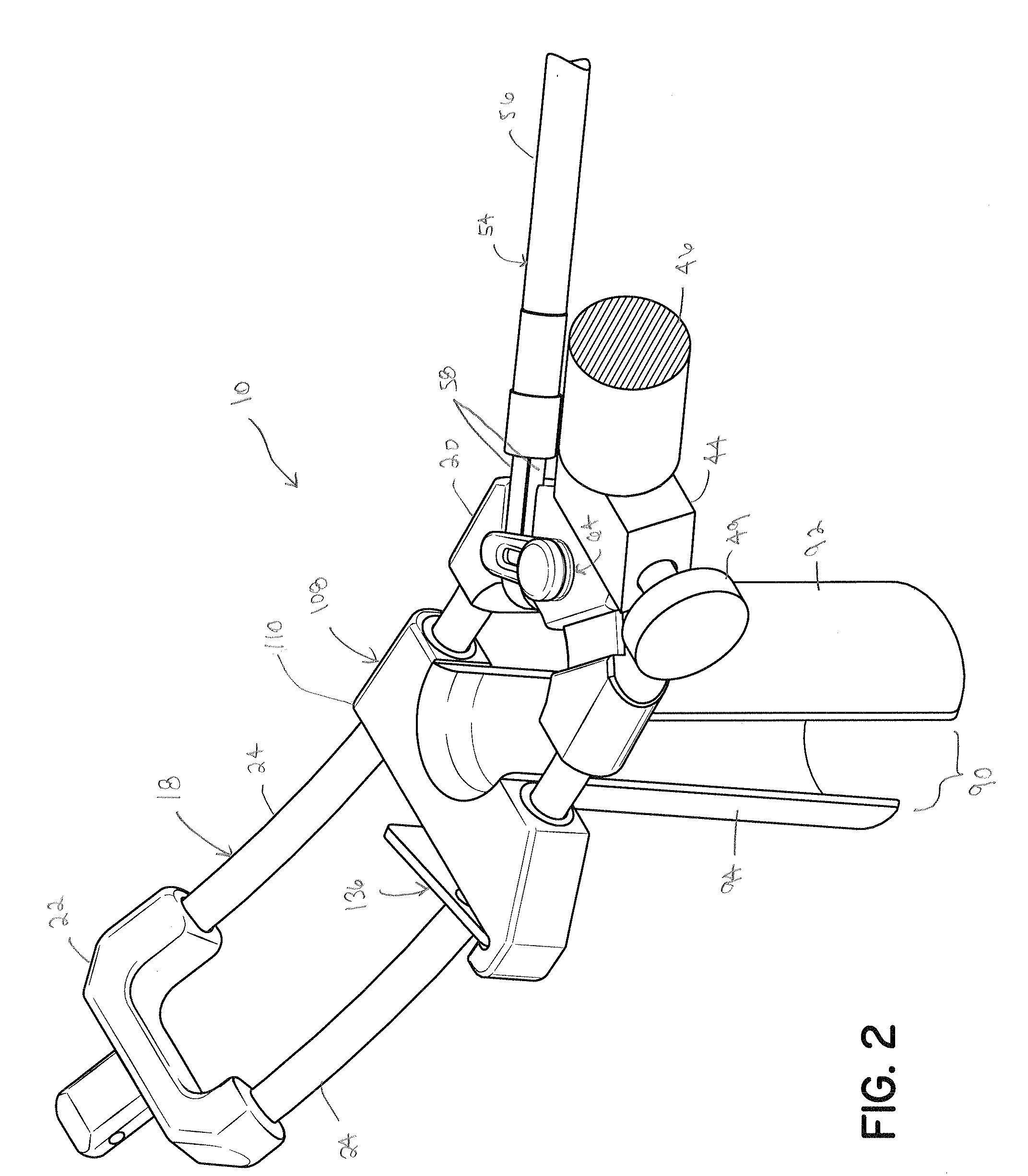 Surgical access system and method of using the same