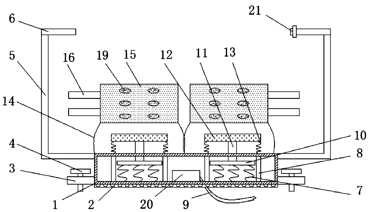 Rehabilitation device applicable to patients with lower limb injury