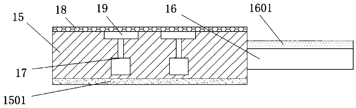 Rehabilitation device applicable to patients with lower limb injury