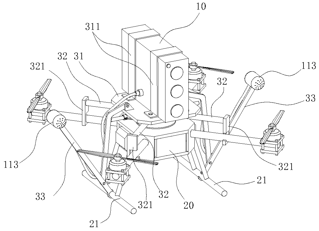 Unmanned aerial vehicle atmosphere monitoring equipment