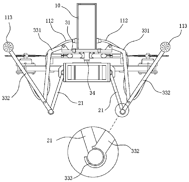 Unmanned aerial vehicle atmosphere monitoring equipment