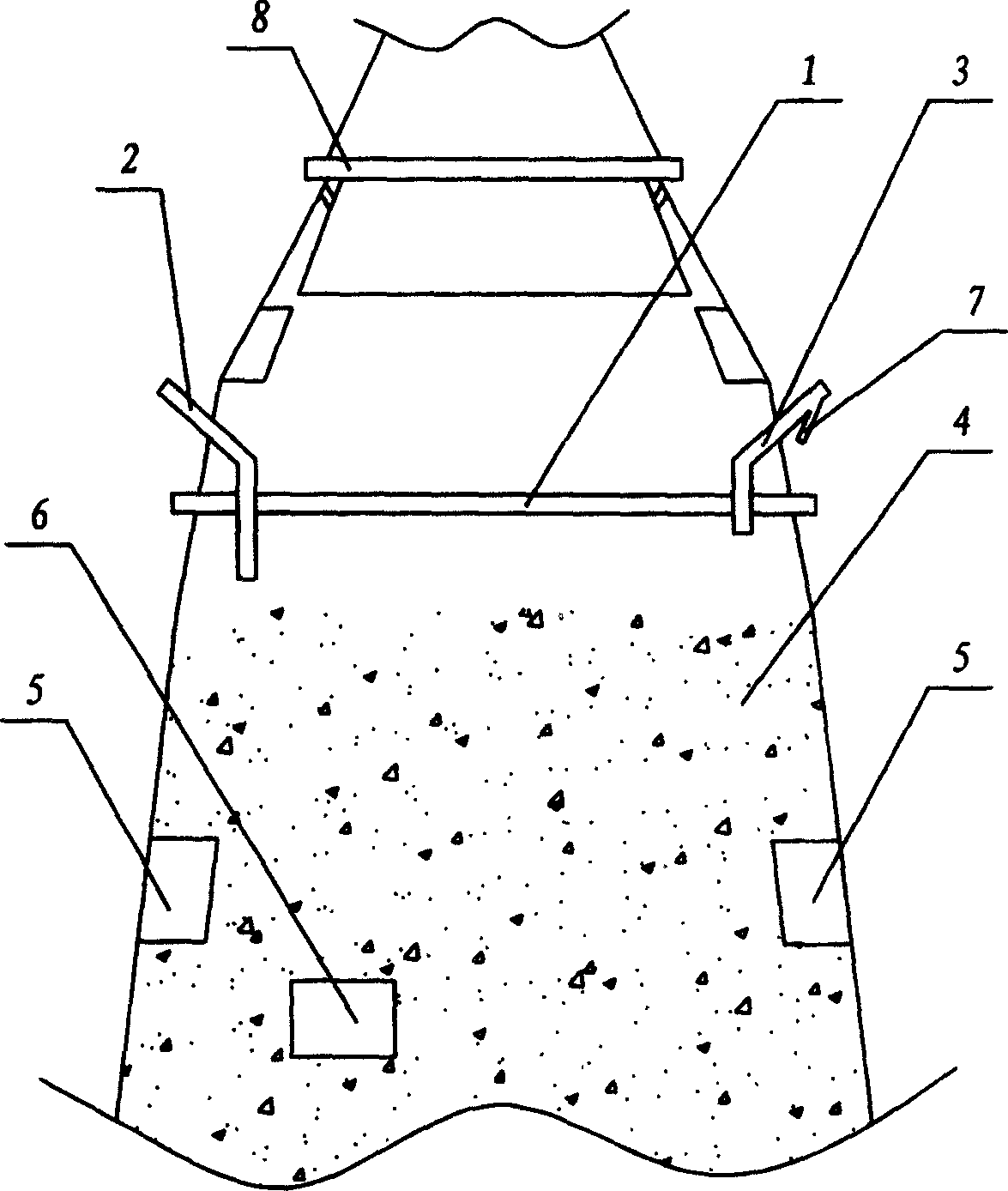 Blast furnace soaking furnace examination and repair method