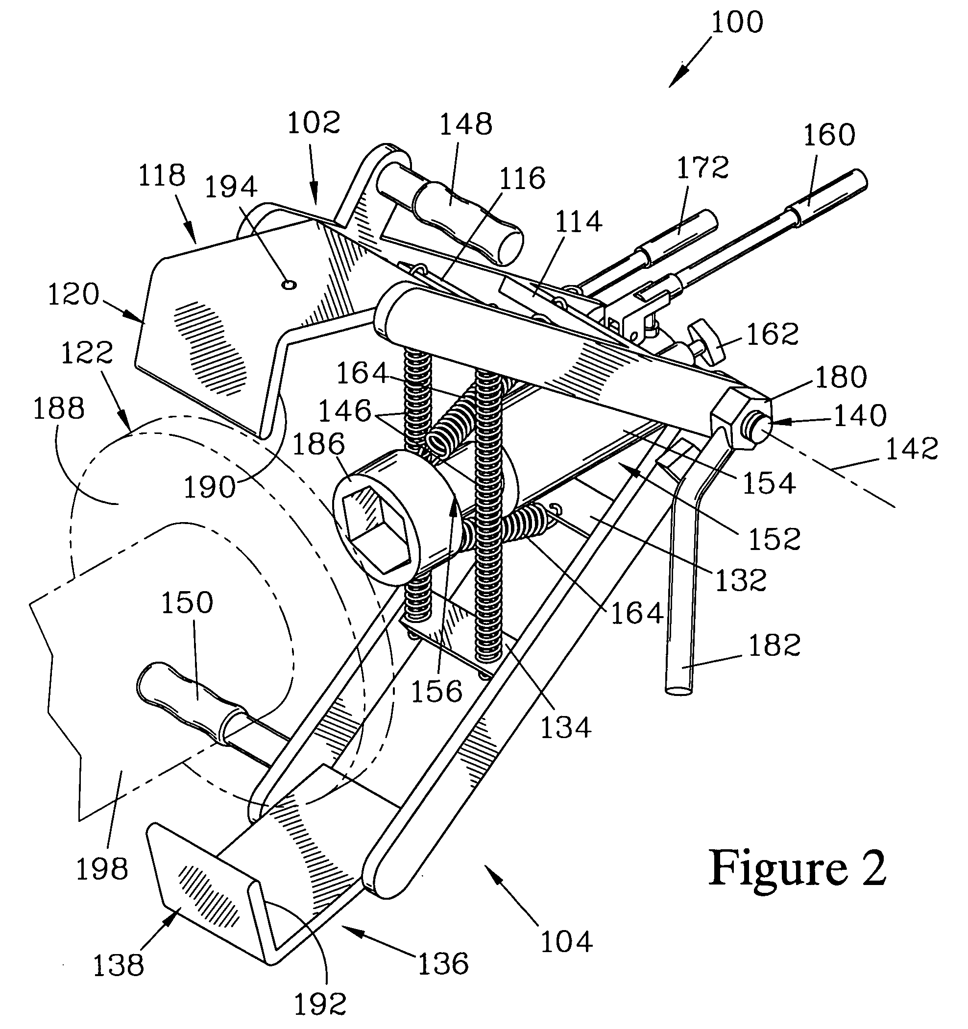 Brake rotor puller