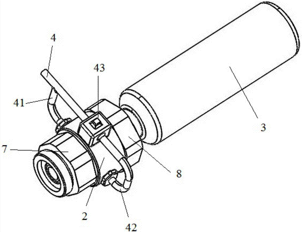 Light gas gun launcher