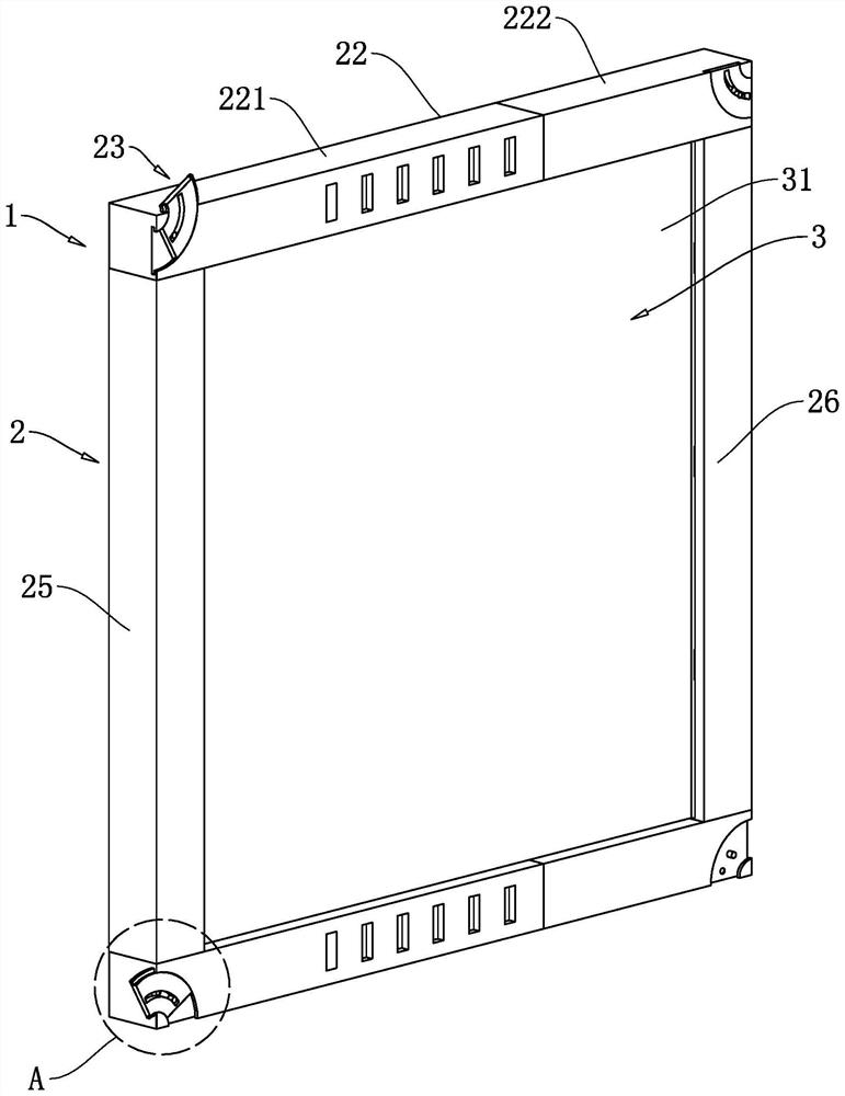 Modular exhibition wall system