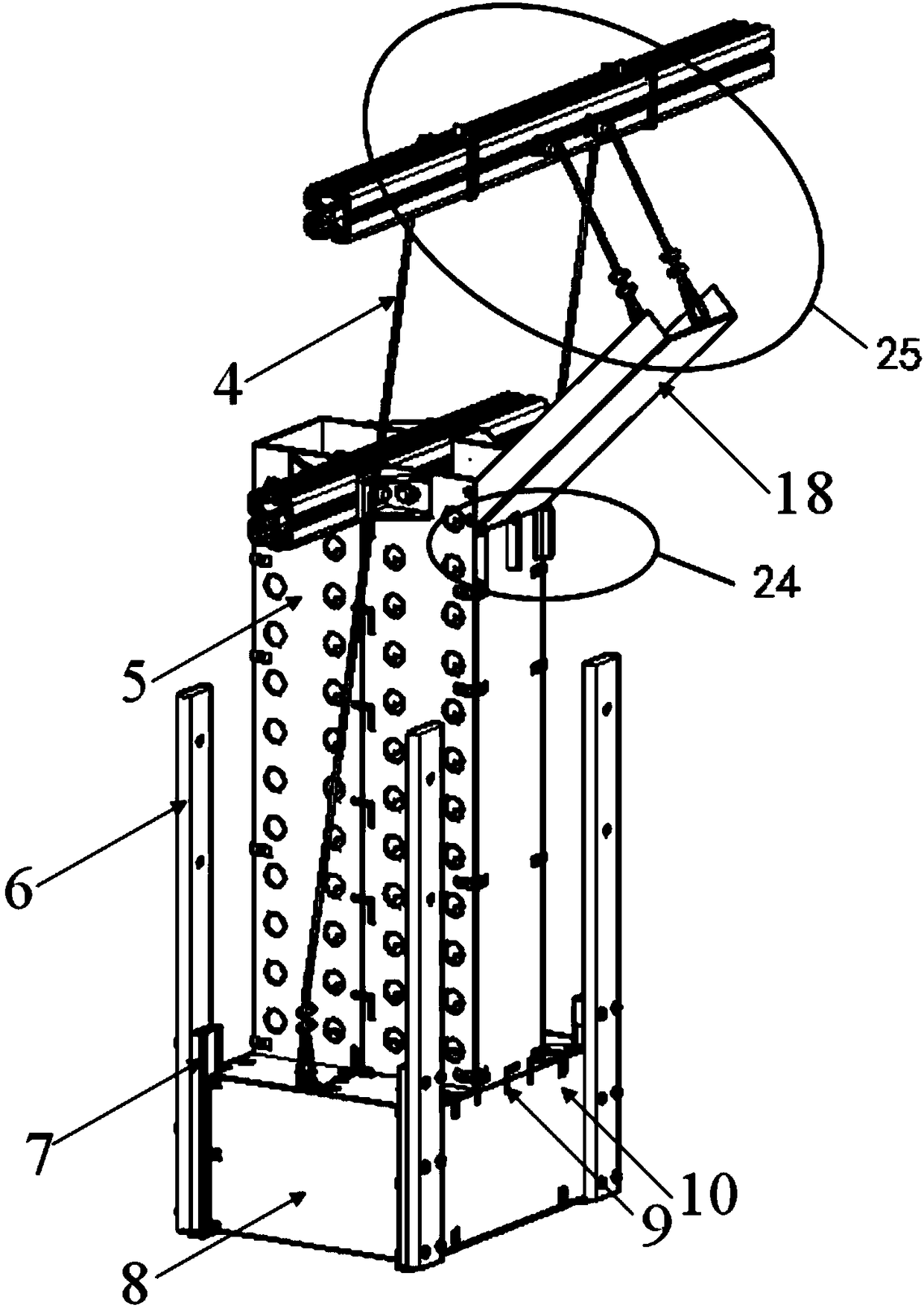 Broken ice releasing device