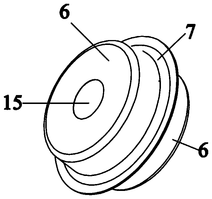 Laminated soft package button battery