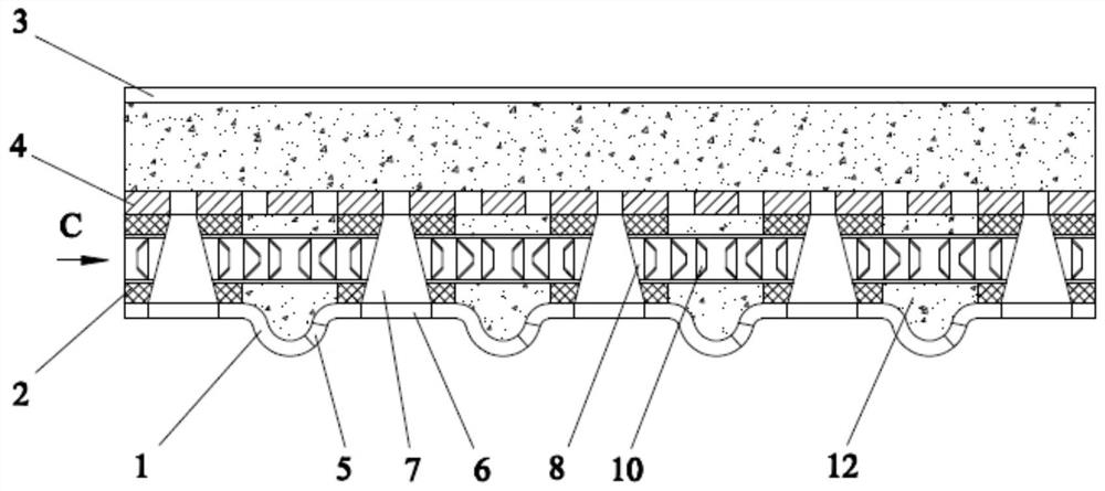 Sound insulation barrier for two sides of road