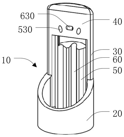 Deflector, deflection system and lens maintaining system