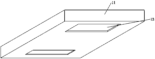 Suspending type track material conveying system