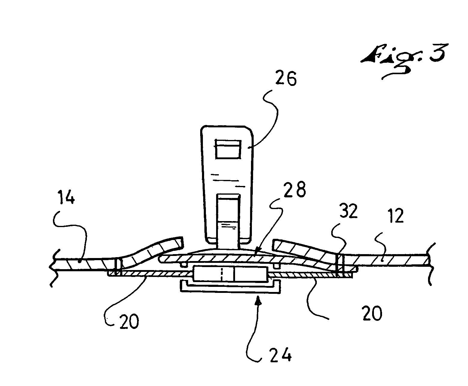 Slide fastener with blocking of the slider