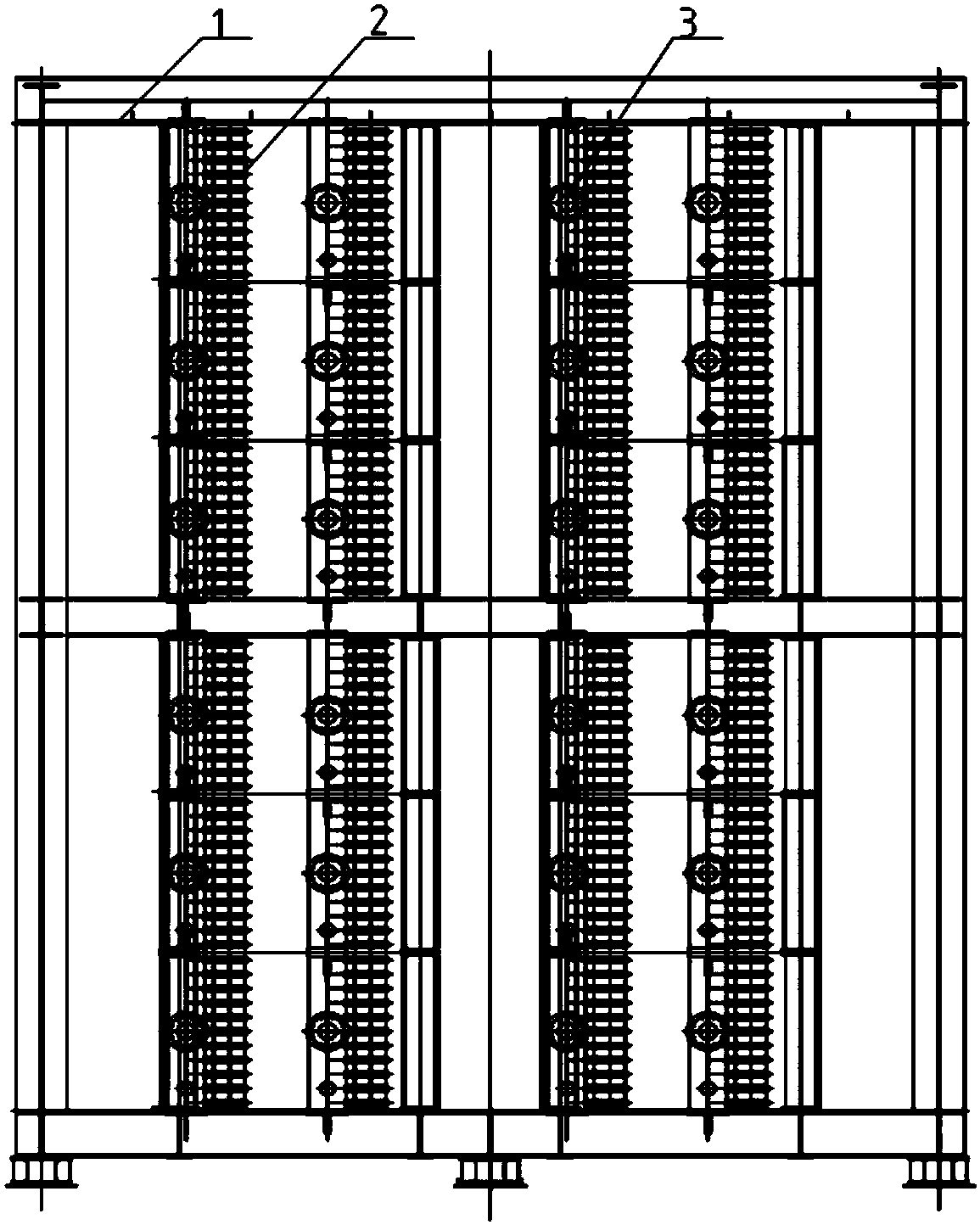 Tubular heat exchanger convenient to overhaul