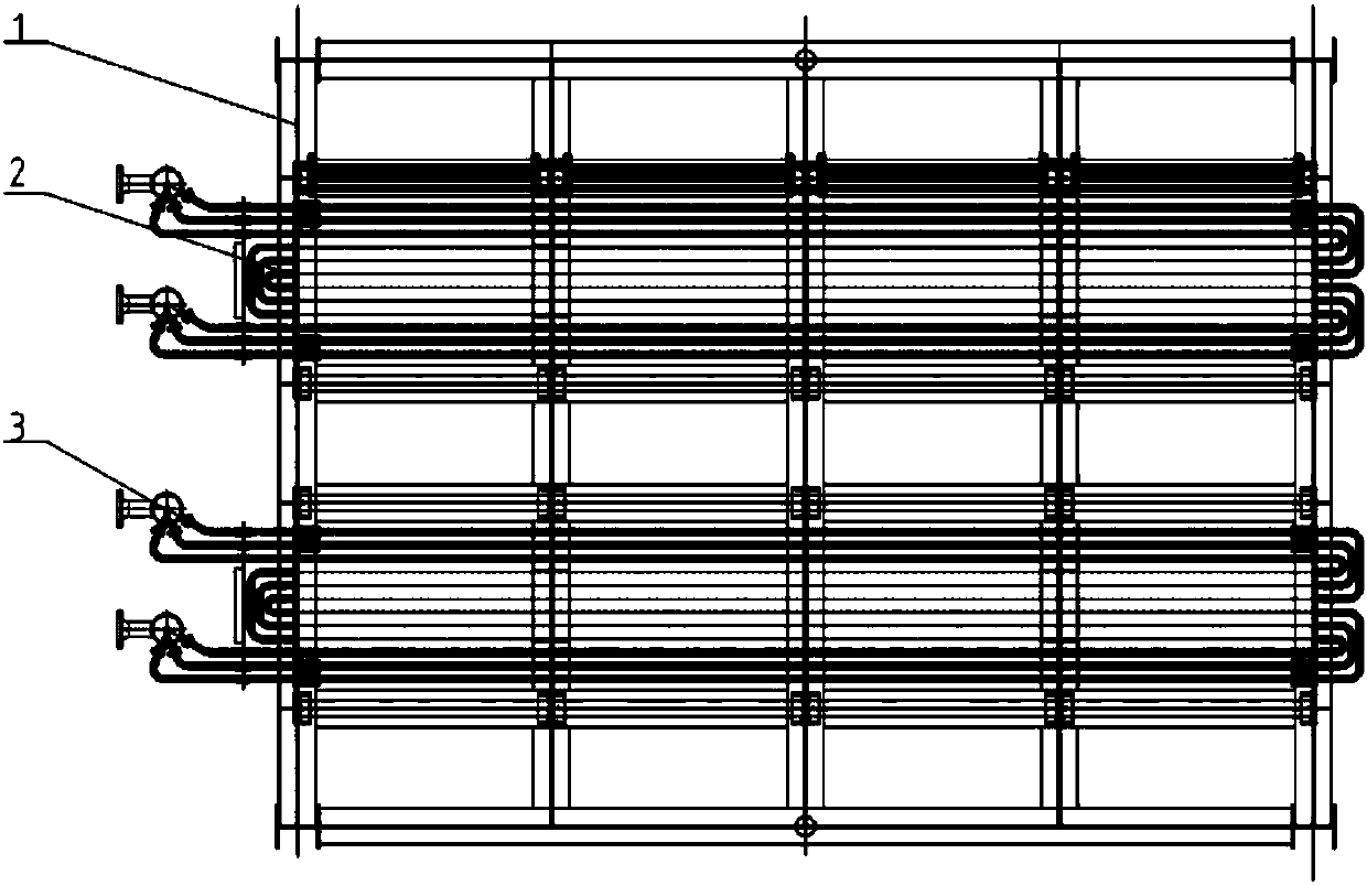 Tubular heat exchanger convenient to overhaul