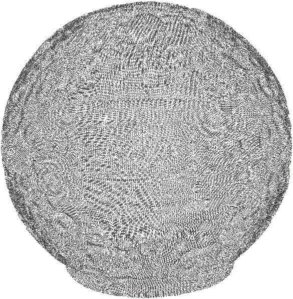 High-performance rendering method of three dimensional (3D) point sampling data