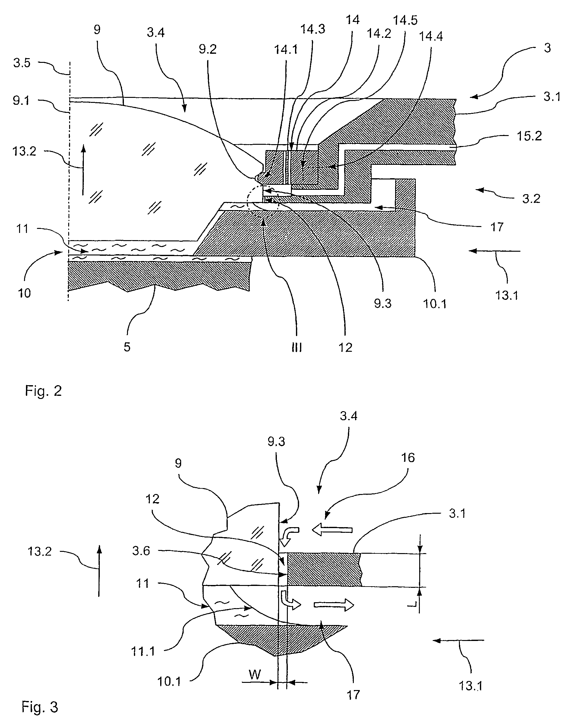 Optical element unit for exposure processes