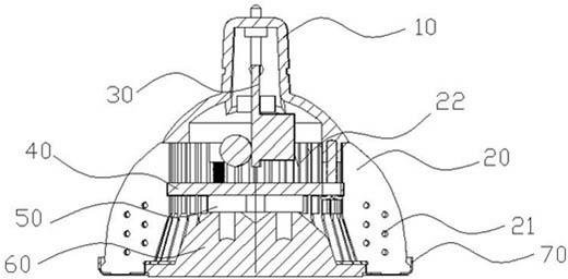 Light emitting diode (LED) lamp