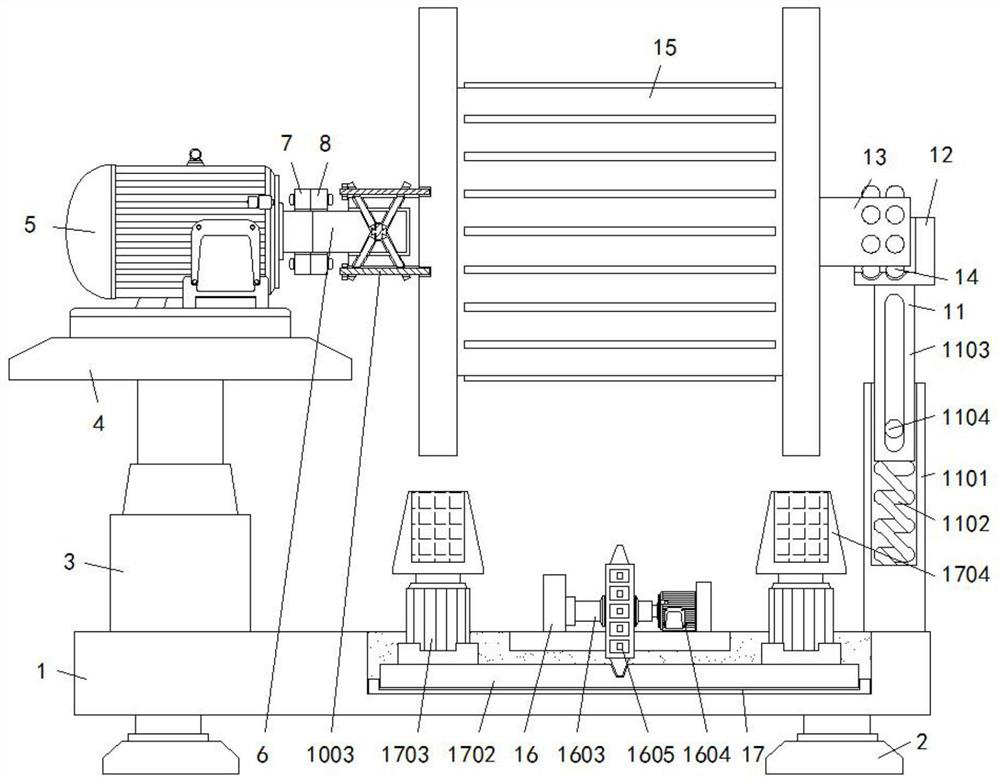 Municipal management underground cable stable winding mechanism